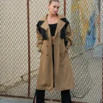 Trench coat with zip jacket