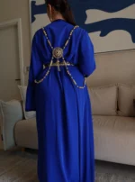 Blue And Green Caftan - Image 3