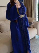 Blue And Green Caftan - Image 2