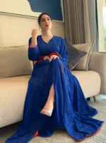 Blue And Orange Caftan - Image 5