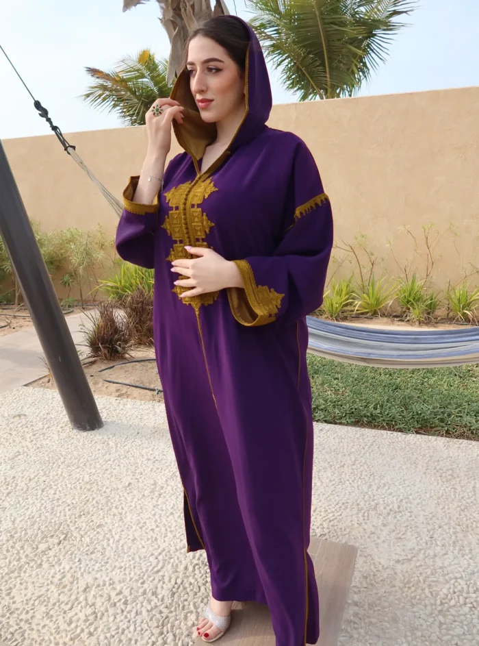 Jellaba Purple - Image 4