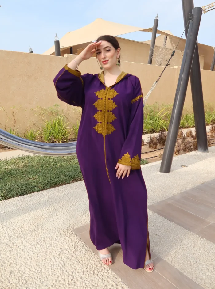 Jellaba Purple - Image 1