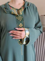 Jellaba Randa Green Two Pieces - Image 2