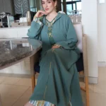 Jellaba Randa Green Two Pieces